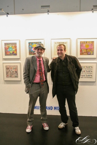 James Rizzi and me in Bremen 2010